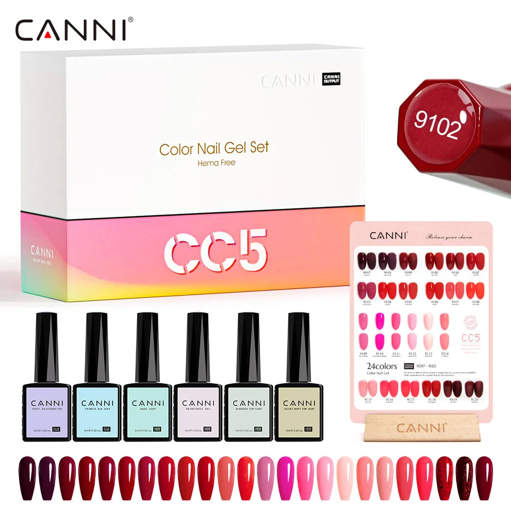 VENALISA HEMA Free UV LED Gel Nail Polish Manicure Kit