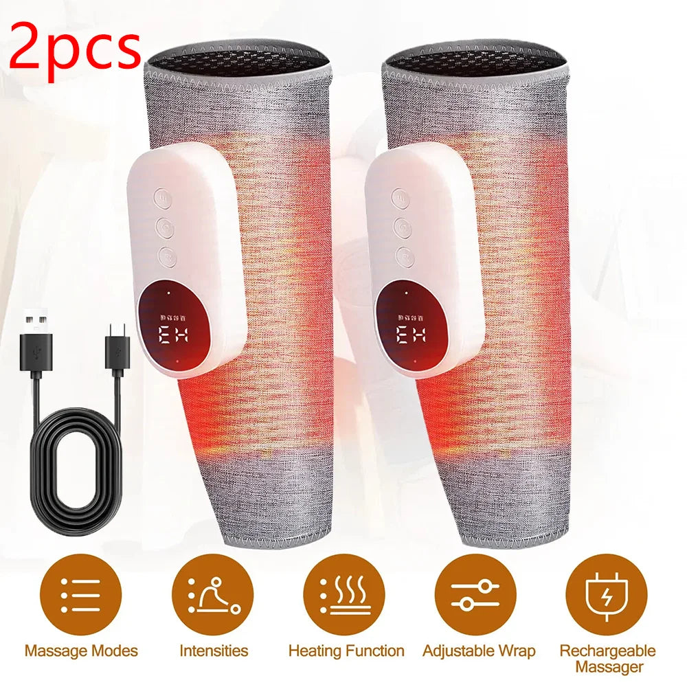 Advanced Air Compression Heated Leg And Calf Massager