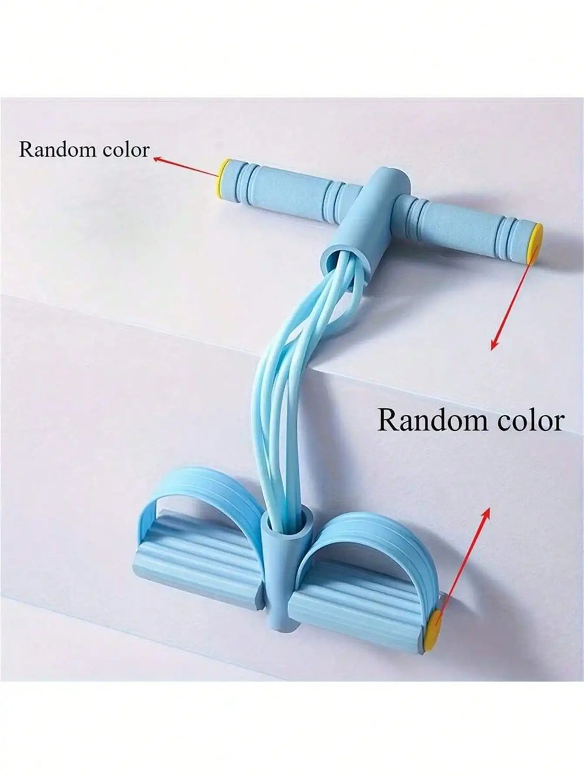 Elastic Yoga Stretch Resistance Bands Six Tube Set For Core Training