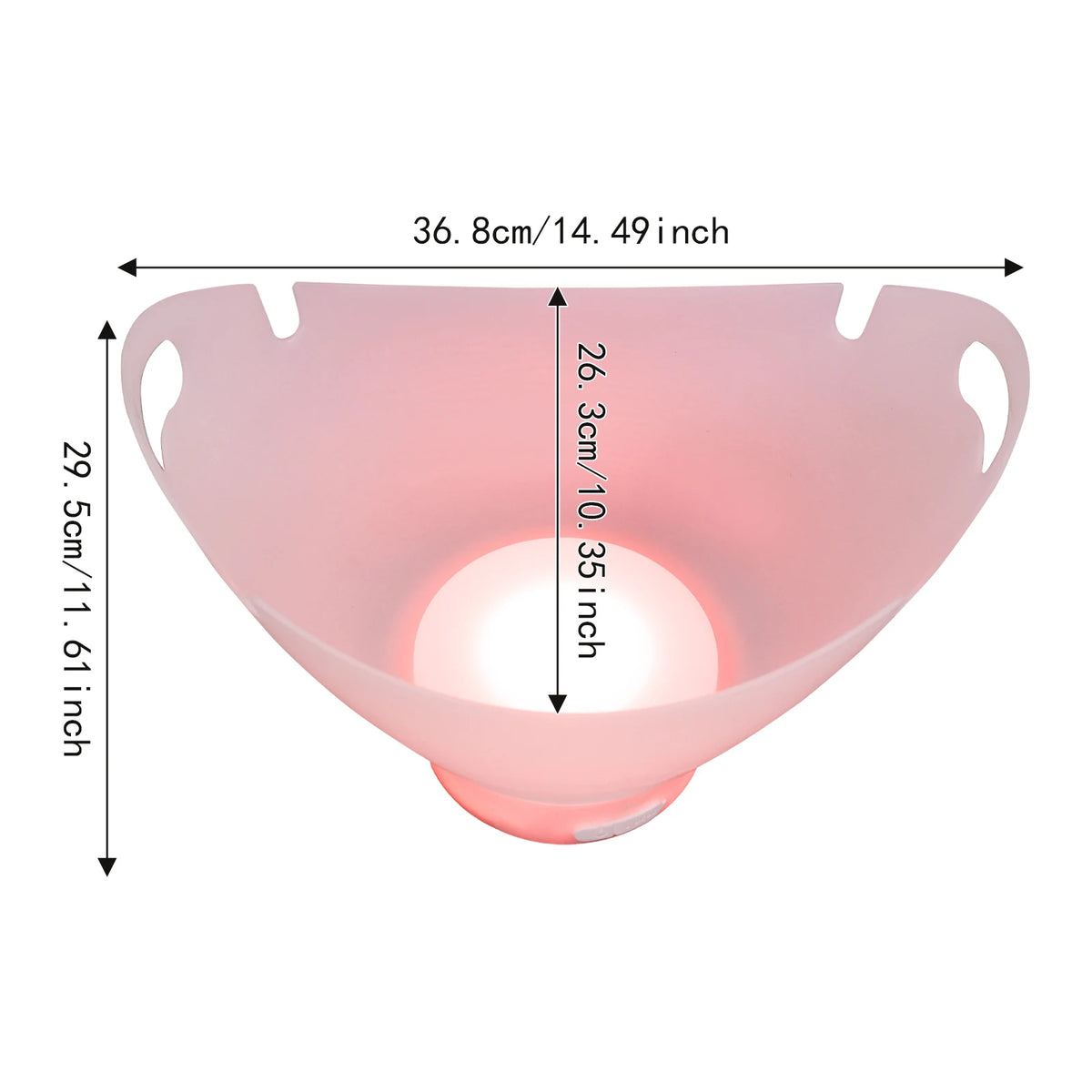 Bymaocar LED Ice Buckets 4-Pack 7L Bluetooth Bar Party Set