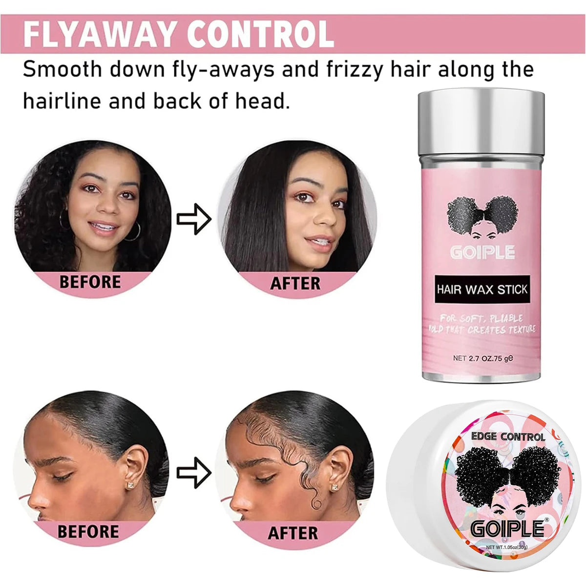 Goiple Lace Wig Install Removal Kit With Adhesive Edge Control
