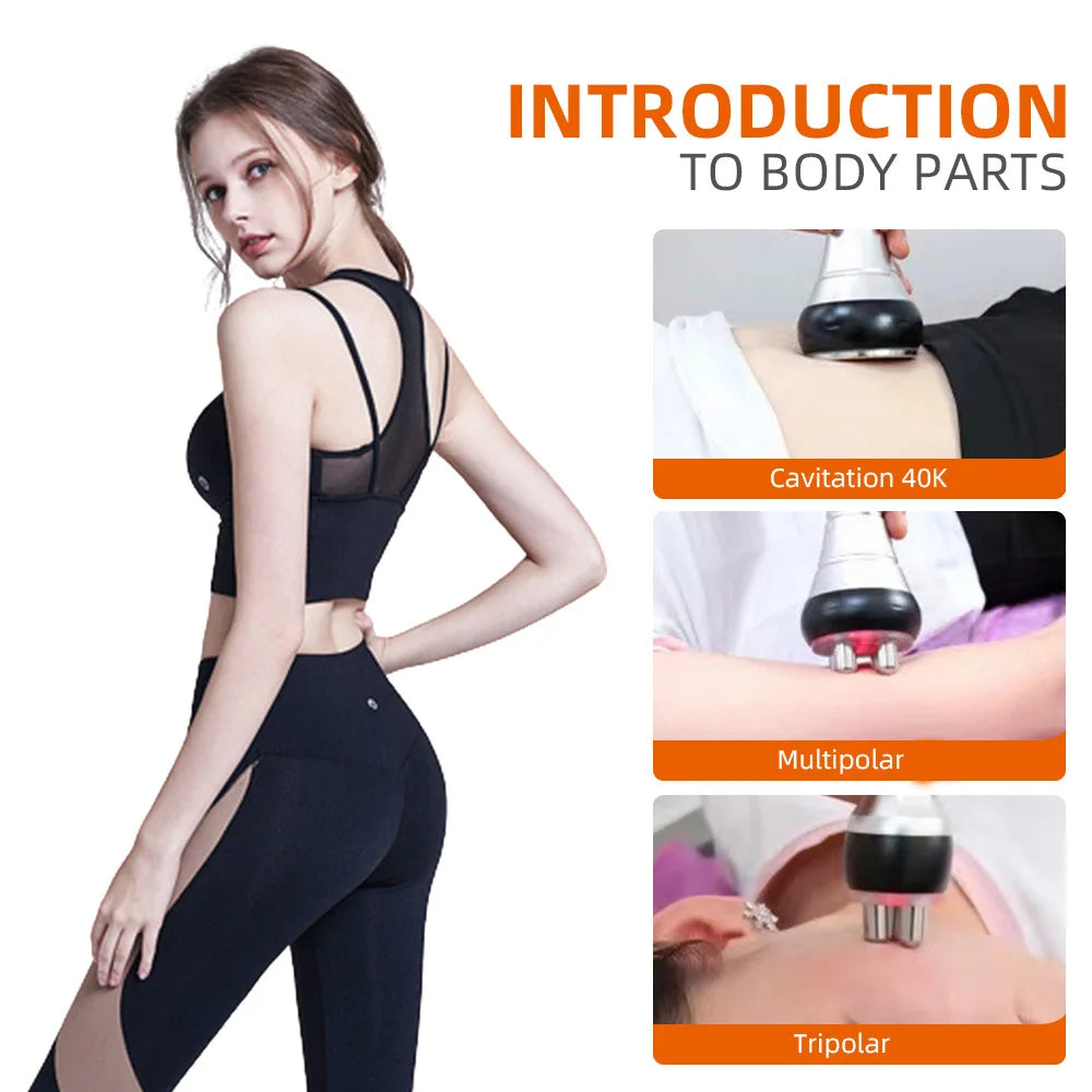 MISSHEART Three In One Cavitation Body Sculpting Massage Machine
