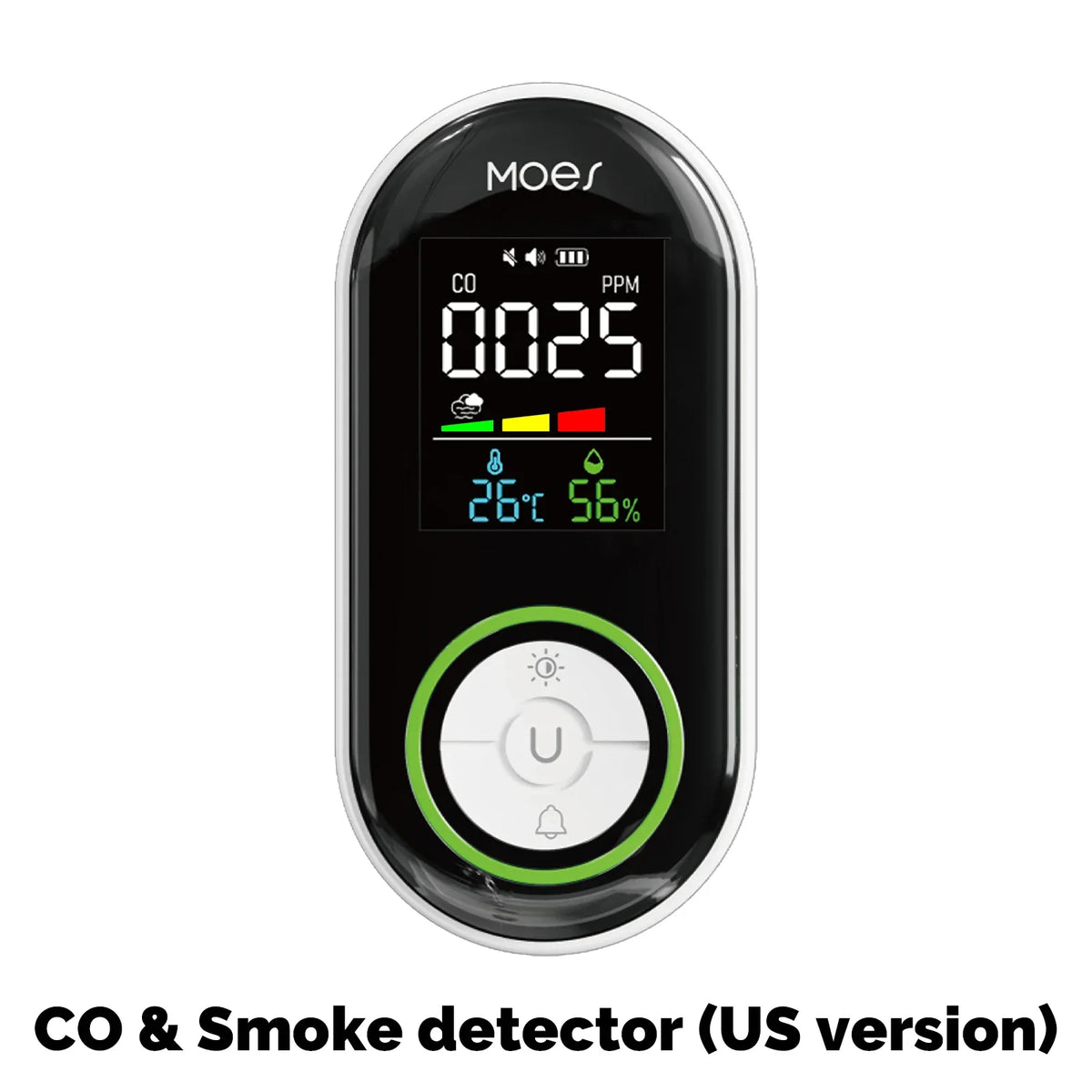 MOES CO Carbon Monoxide Alarm Detector Plug In