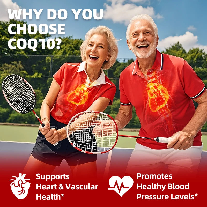 Beworths Coenzyme Q10 Capsules For Heart Health And Energy Support