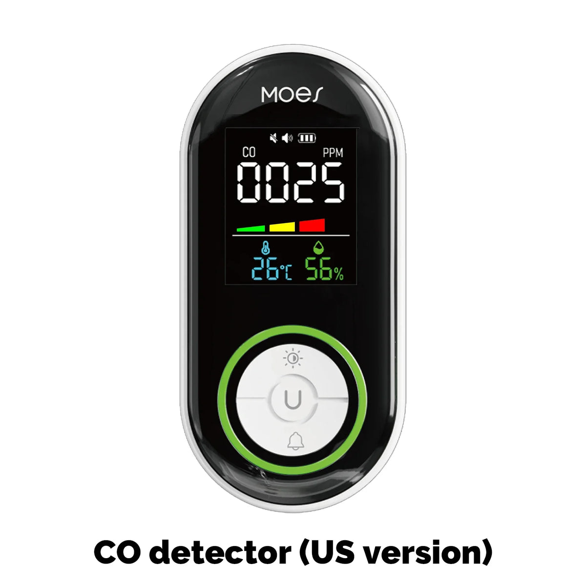 MOES CO Carbon Monoxide Alarm Detector Plug In