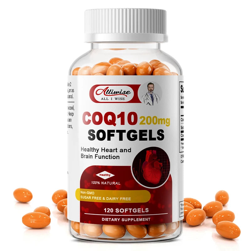 Beworths Coenzyme Q10 Capsules For Heart Health And Energy Support