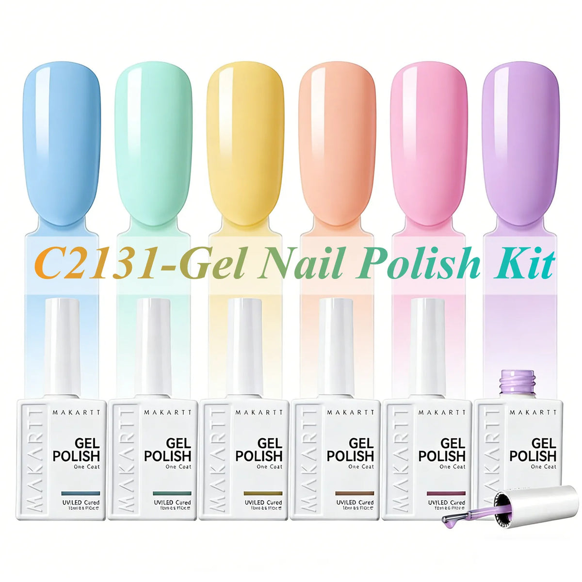 Makartt Fall Cat Eye Gel Polish Set HEMA Free Durable Longwearing