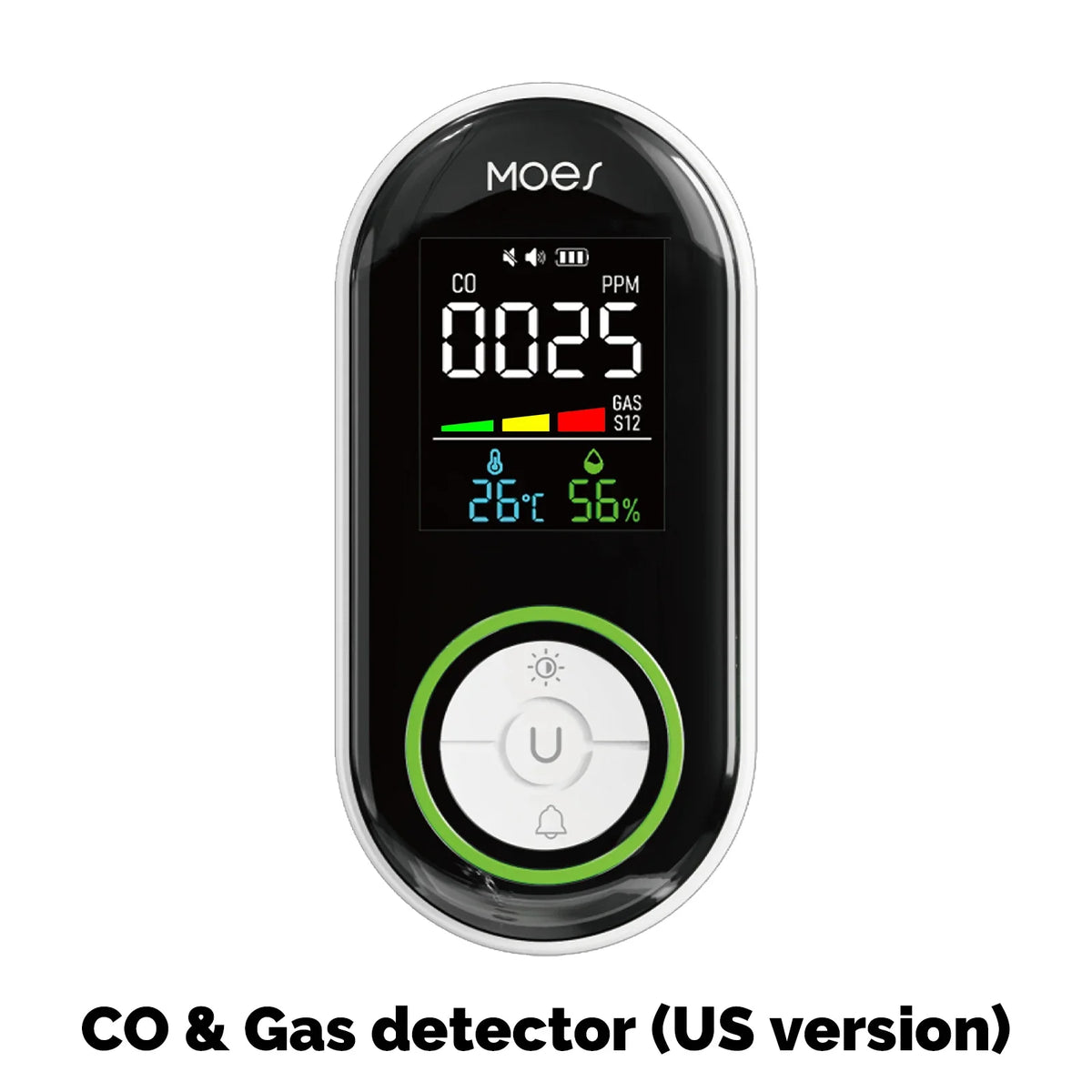 MOES CO Carbon Monoxide Alarm Detector Plug In