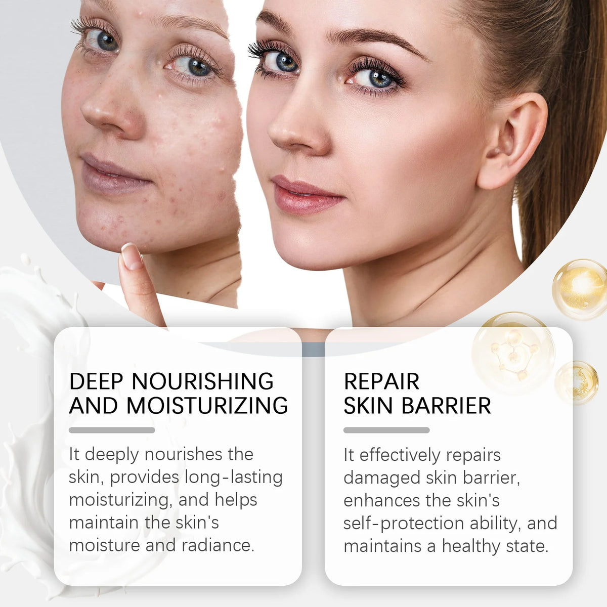 120ml Milk Glow Toner Deeply Hydration Brightening Skin Relieve Dryness Reduces Wrinkles Soothing Refreshing Nicotinamide Toner