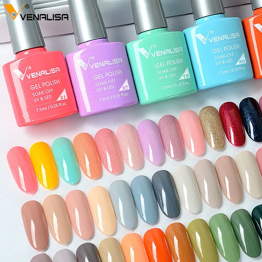 VENALISA VIP Gel Nail Polish Kit 60 Color Set Premium
