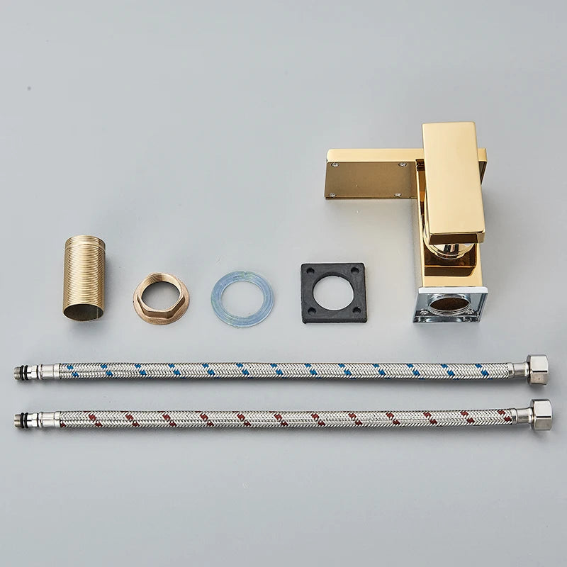 SAFLIHCAR LED Single Handle Hot And Cold Basin Faucet