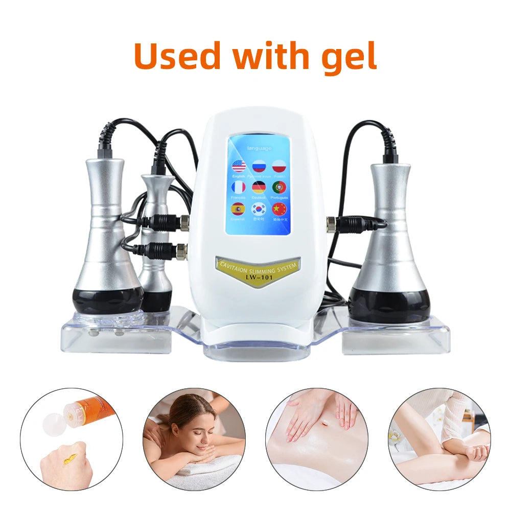 MISSHEART 40K Cavitation Ultrasonic Body Slimming Device Skin Tightening