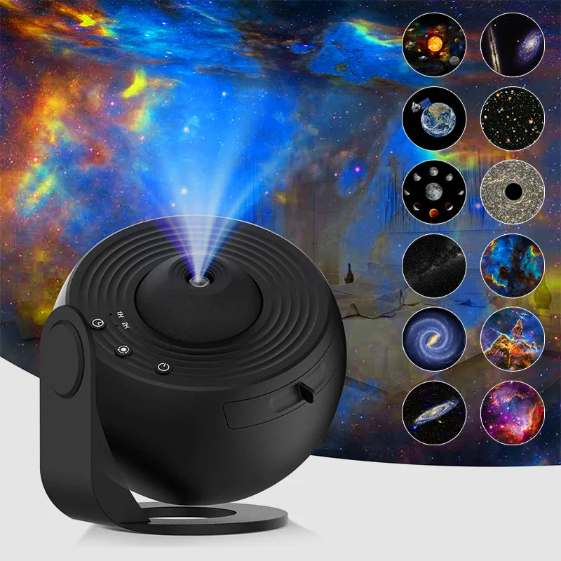 AUSYLE Night Light Galaxy Projector 360 Degree Starry Sky Lamp