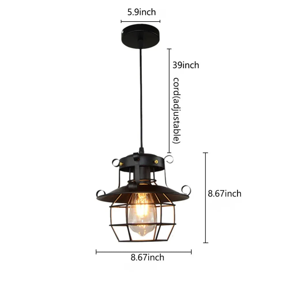 Pendant Lights Ceiling Lamp With E26 E27 Socket Adjustable Hanging 110-240V