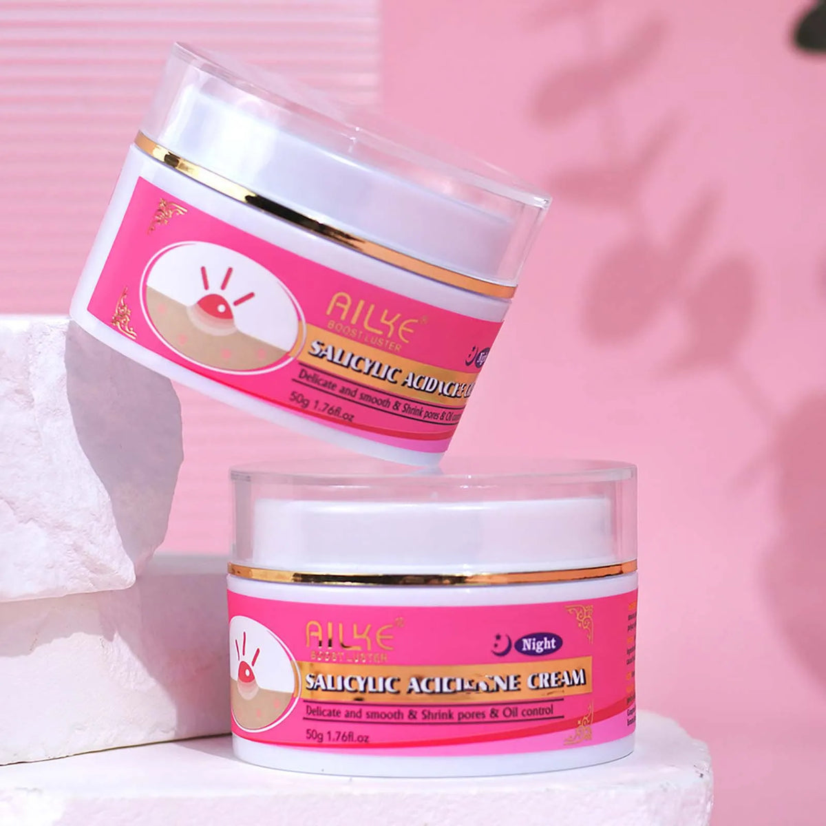 AILKE Skin Brightening Cream Set For Acne And Moisturizing