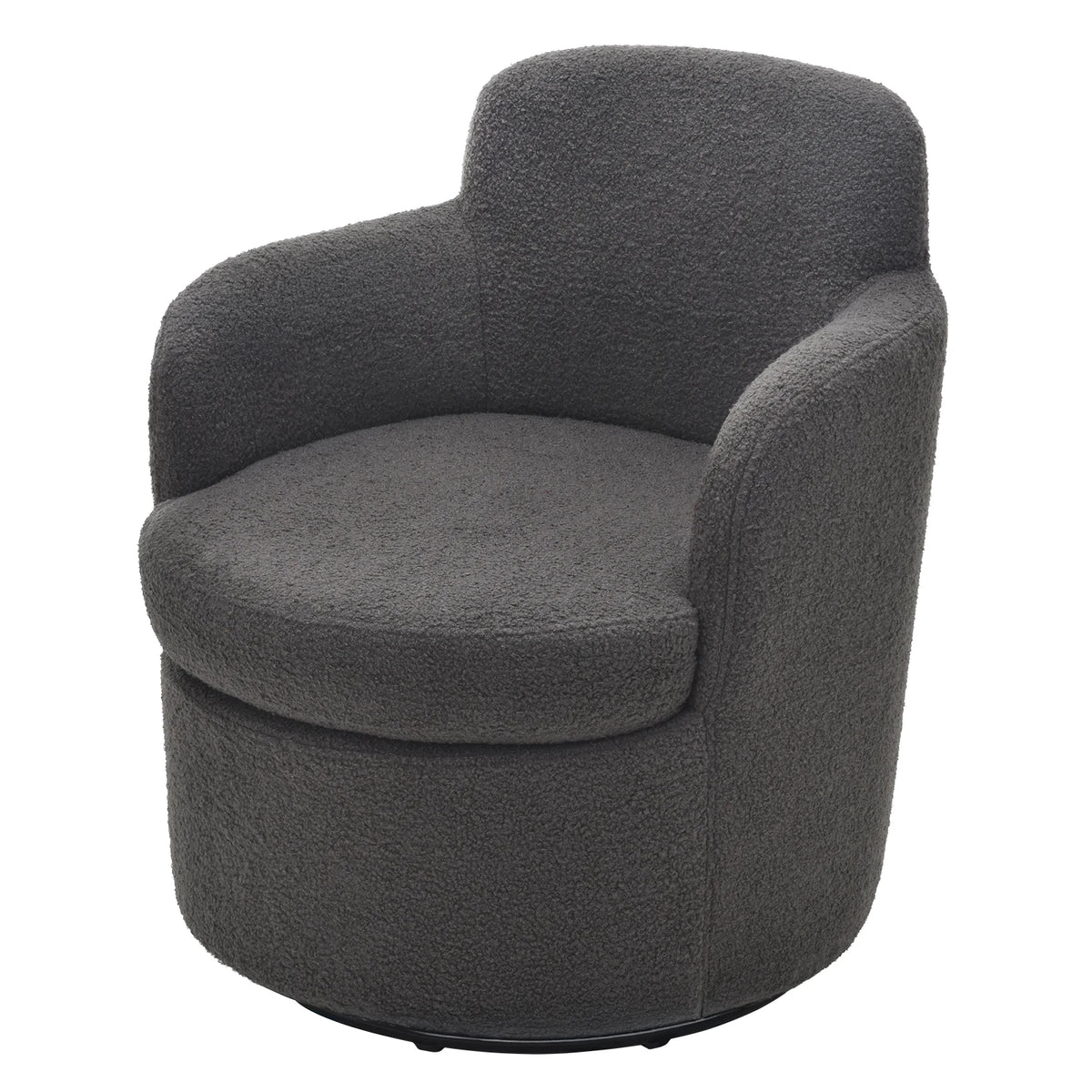 Someet Modern Round Swivel Barrel Chair Living Room