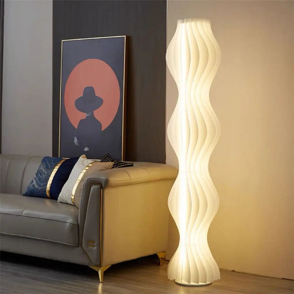 LUVODI Tall LED Floor Lamp Dimmable Decorative Standing Light for Home Corner Modern Simple Style