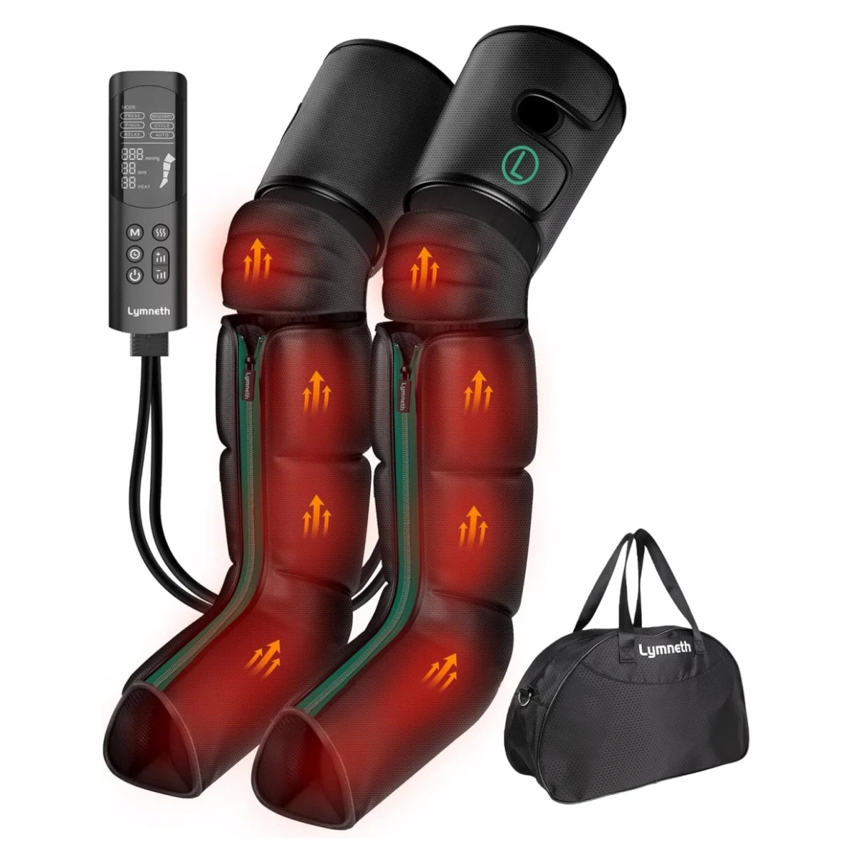 Leg Massager With Heat And Air Compression For Circulation Relief
