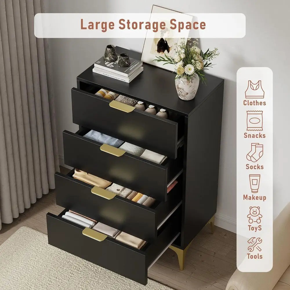 Drer or Bedroom with 4 Ders, Wood Chest o Ders, Drer Storage Cabinet, 4 Der Drers or Bedroom, Living Room, Entryway, Cloakroom (