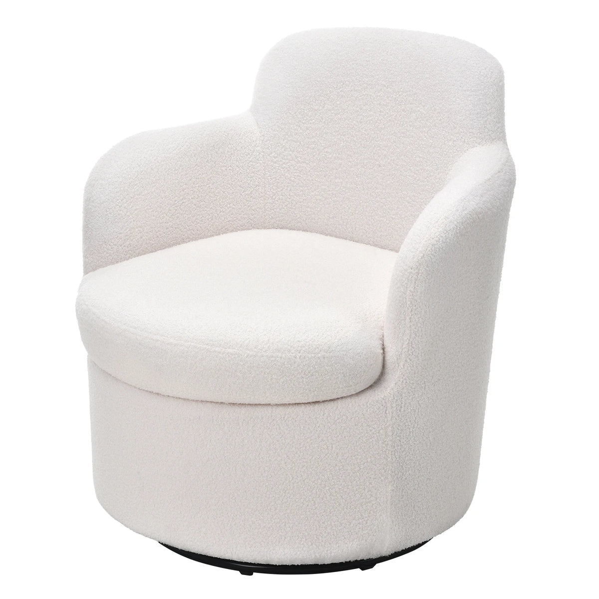 Someet Modern Round Swivel Barrel Chair Living Room