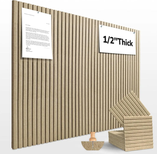 DIY 6/12 Pack Equilateral Cork Board Bulletin Boards For Home
