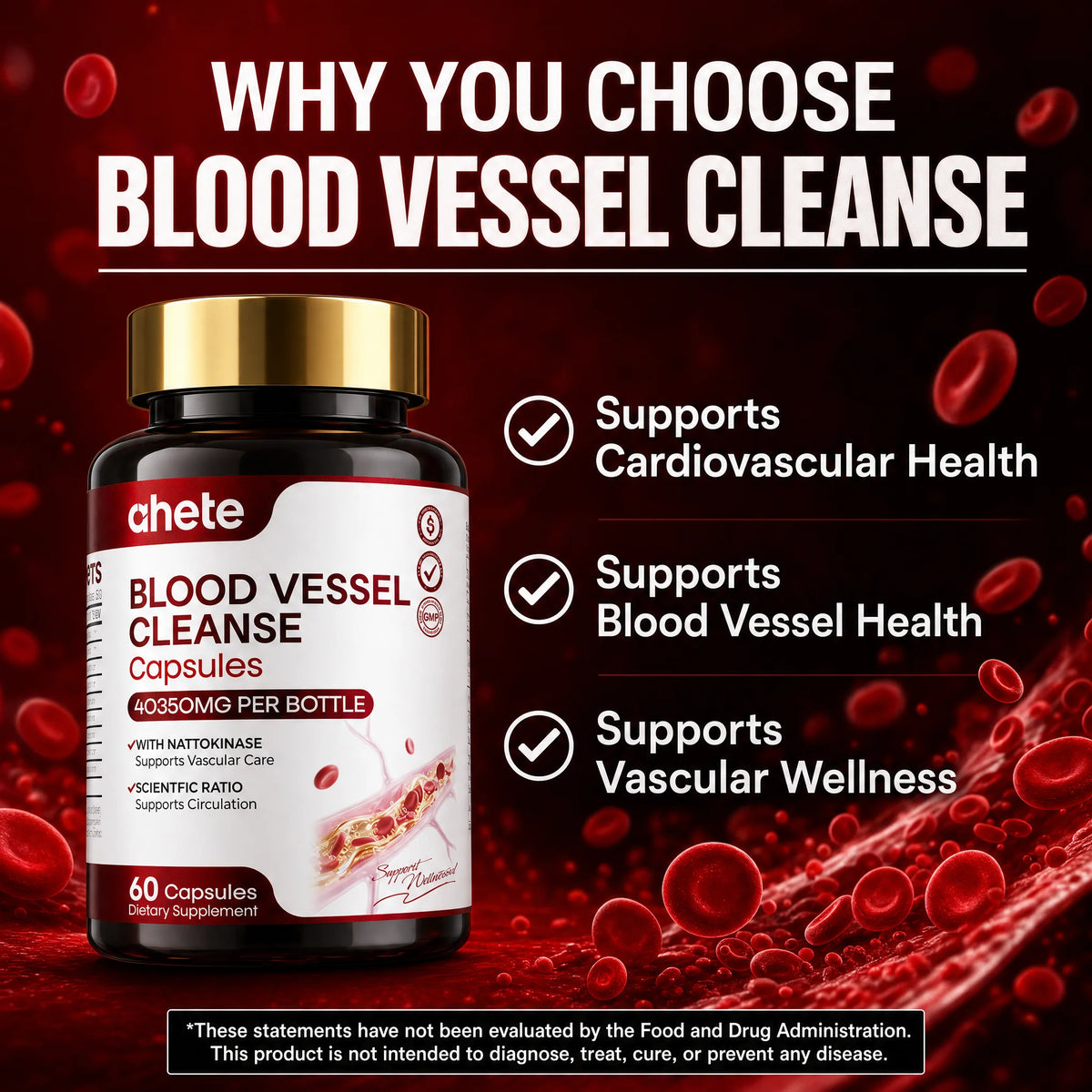 Ahete Blood Vessel Cleanse Capsules Jiabei Health Technology