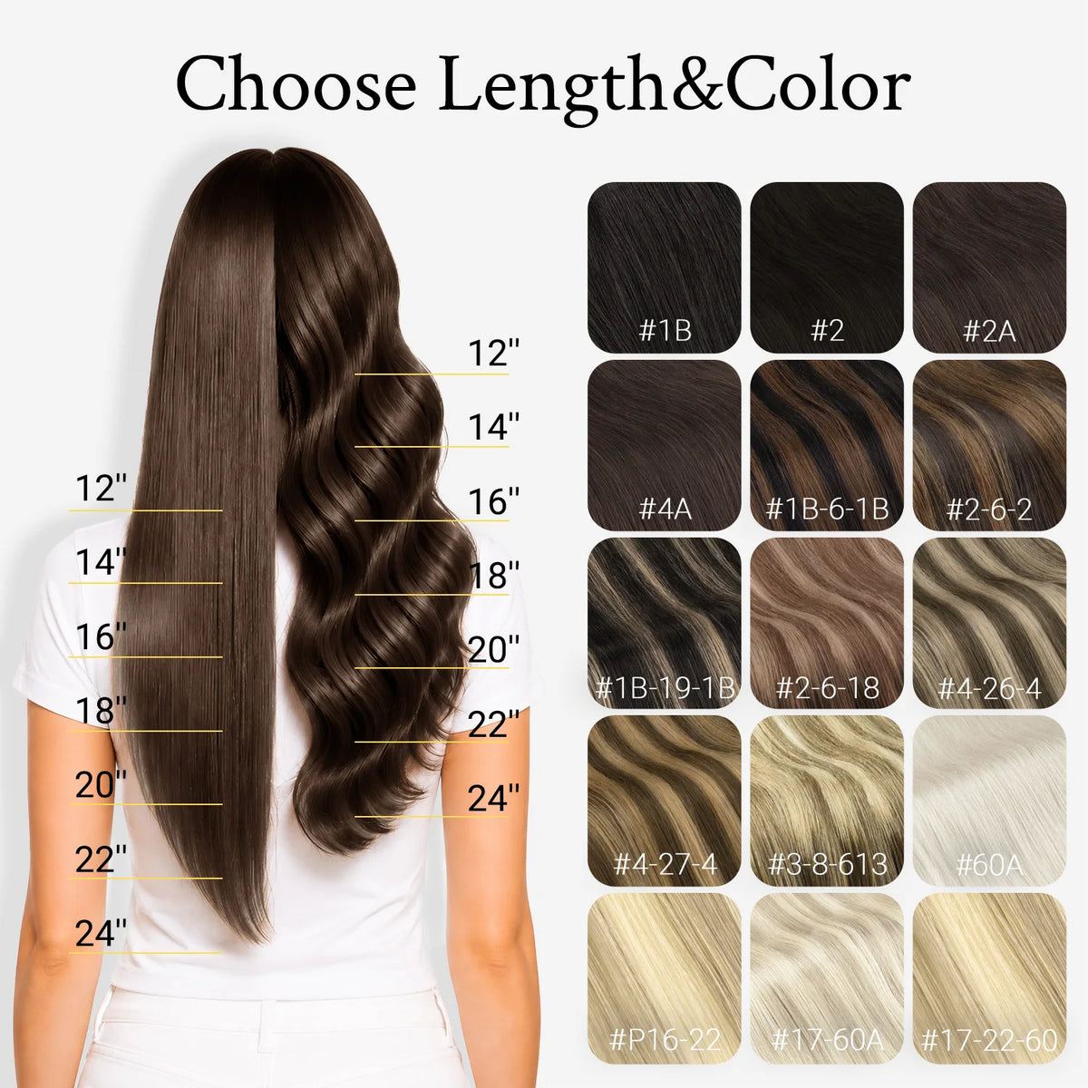 Sunmofavo Invisible Wire In Hair Extensions Halo 100% Remy Human Hair Adjustable Hairpiece with 4 Clips Walnut Brown Bleach Blonde Ombre Seamless Undetectable for Thin Fine Hair Instant Volume Soft Straight Real Human Hair Da
