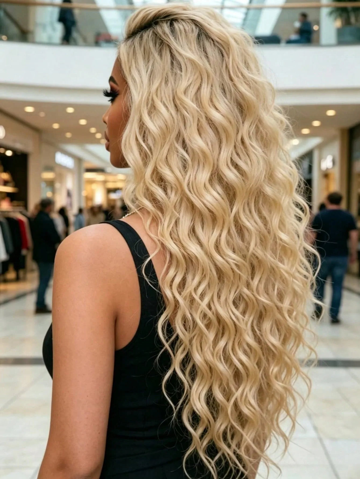 250% Density Ombre Blonde Lace Front Wig Human Hair Brazilian Human Hair For Women 13x4 HD Transparent Deep Wave Lace Front Wig Pre Plucked Natural Hairline Kinky Curly Human Hair Wig