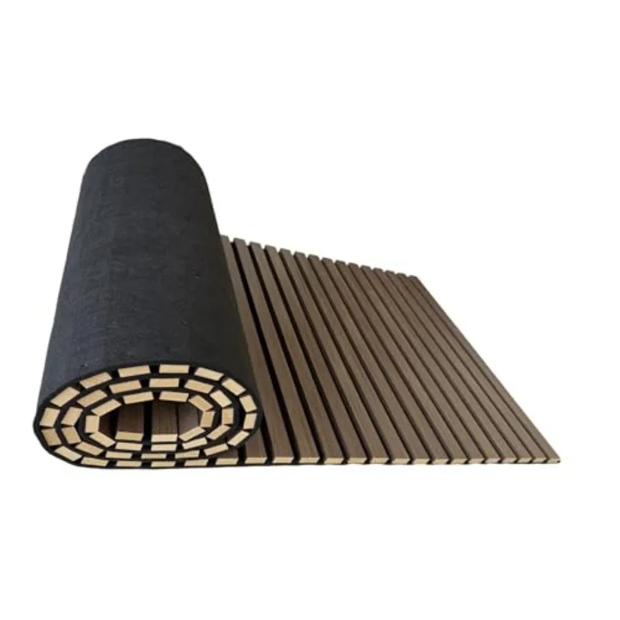 Acoustic Wood Wall Panels 3D Slat Walls For Interior