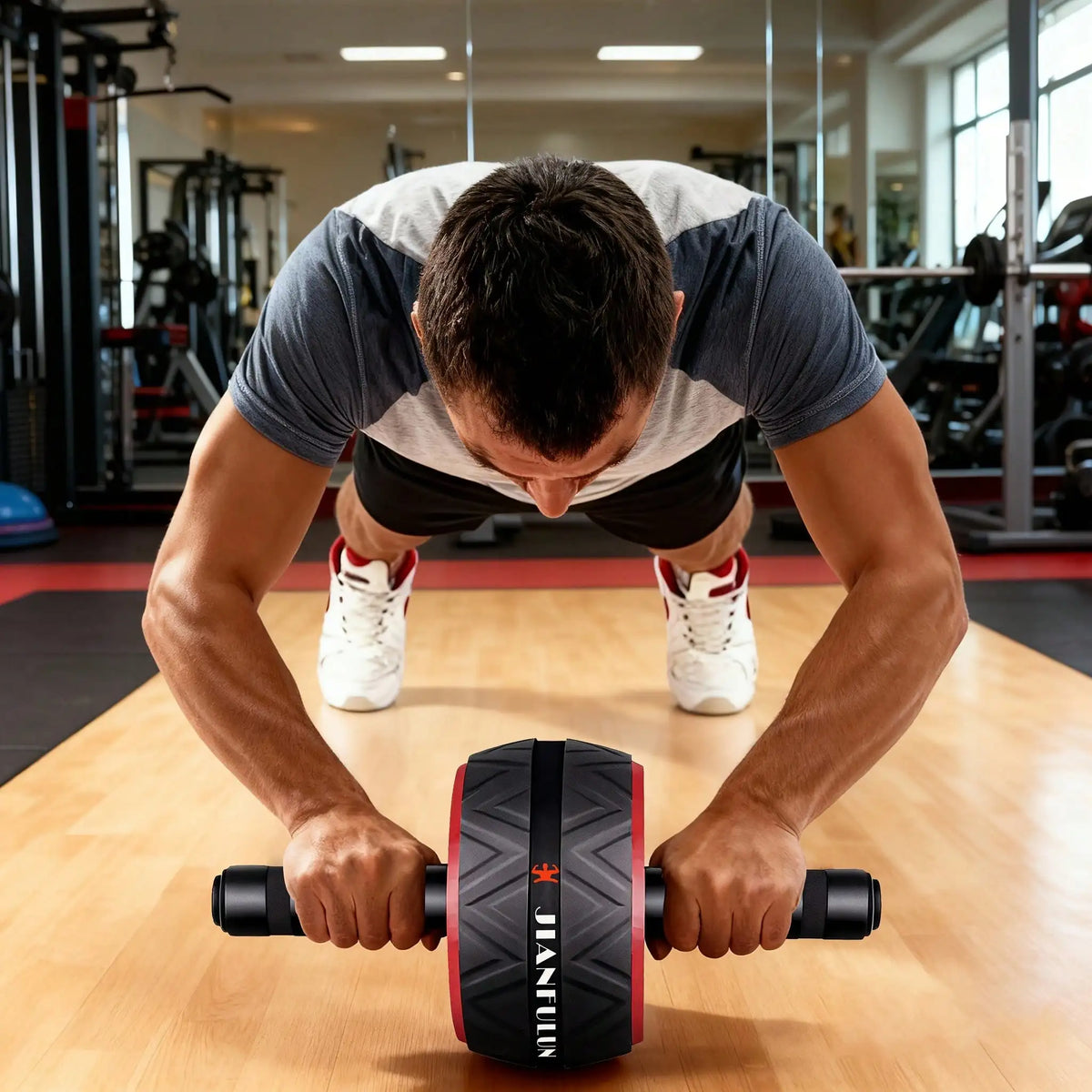 Ab Roller Wheel for Core Strength and Home Fitness Training