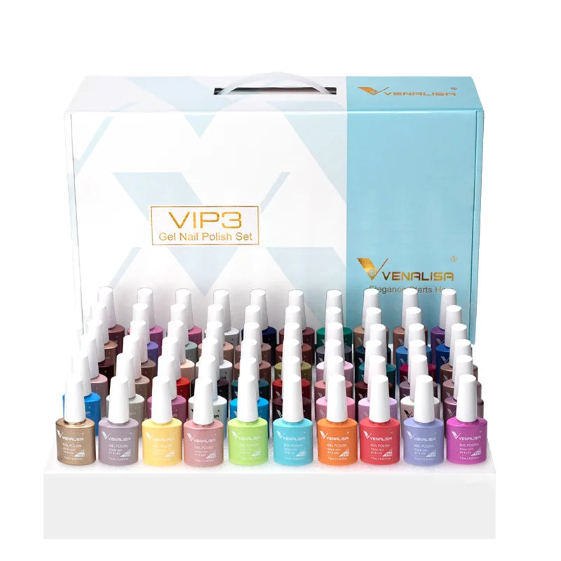 VENALISA VIP Gel Nail Polish Kit 60 Color Set Premium