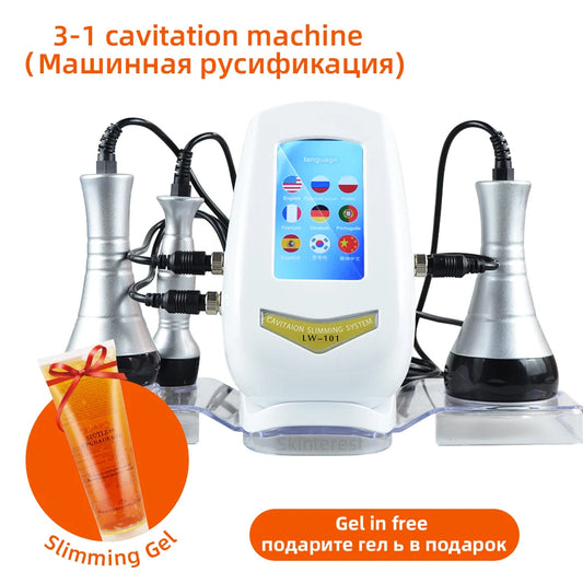MISSHEART Three In One Cavitation Body Sculpting Massage Machine