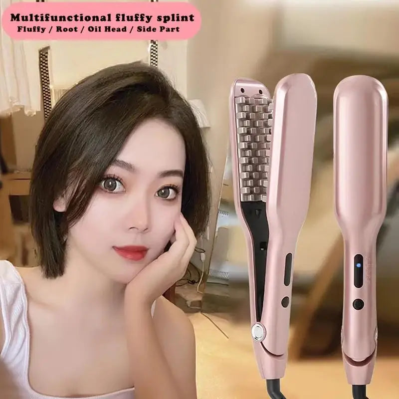 VoluVibe Ceramic Hair Crimping Iron For Fluffy Volume Styles