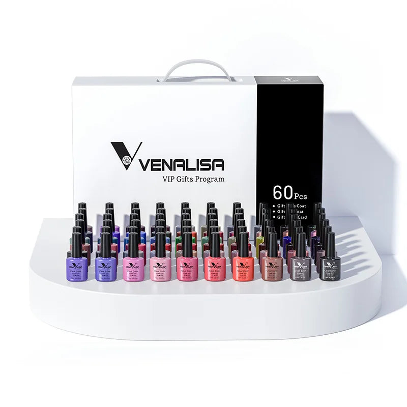 VENALISA VIP Gel Nail Polish Kit 60 Color Set Premium