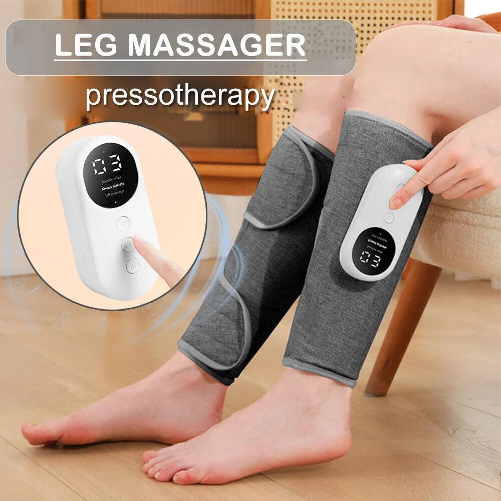 Advanced Air Compression Heated Leg And Calf Massager
