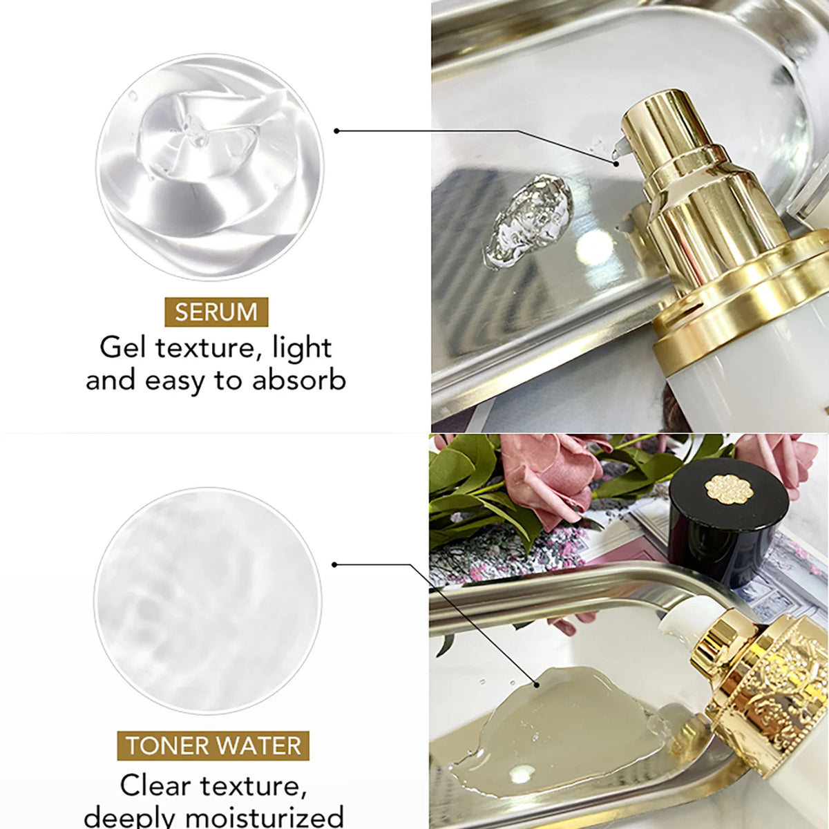 KYLIEFIT Whitening Face Cream Set With Collagen And Hyaluronic Acid