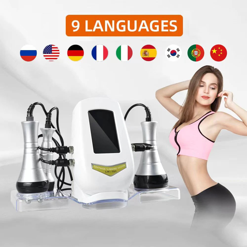 MISSHEART Three In One Cavitation Body Sculpting Massage Machine