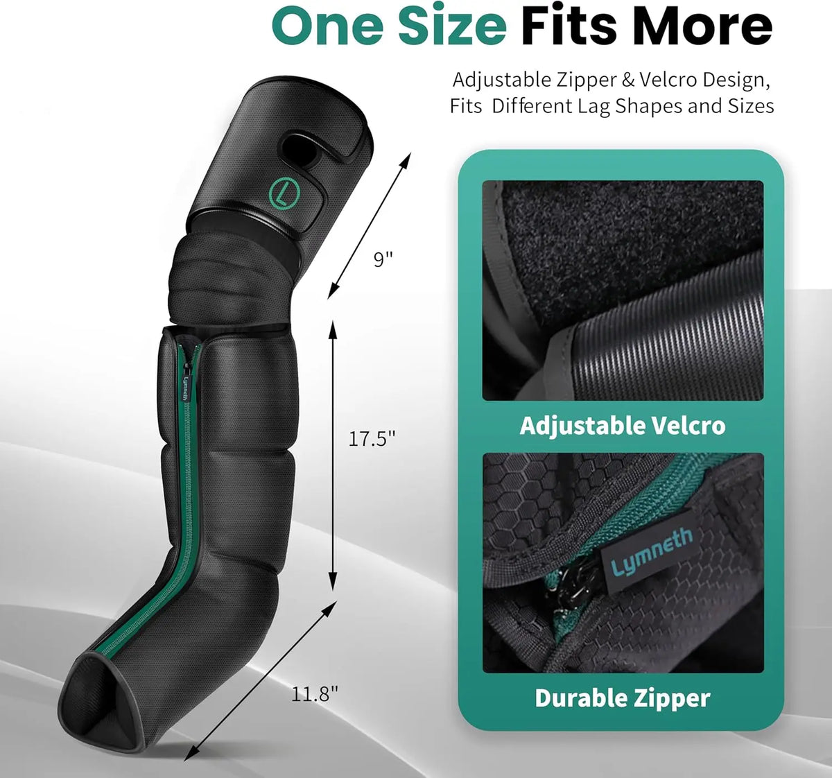 Leg Massager With Heat And Air Compression For Circulation Relief