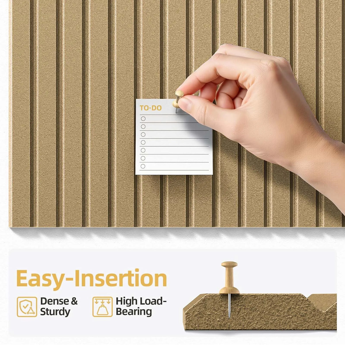 DIY 6/12 Pack Equilateral Cork Board Bulletin Boards For Home