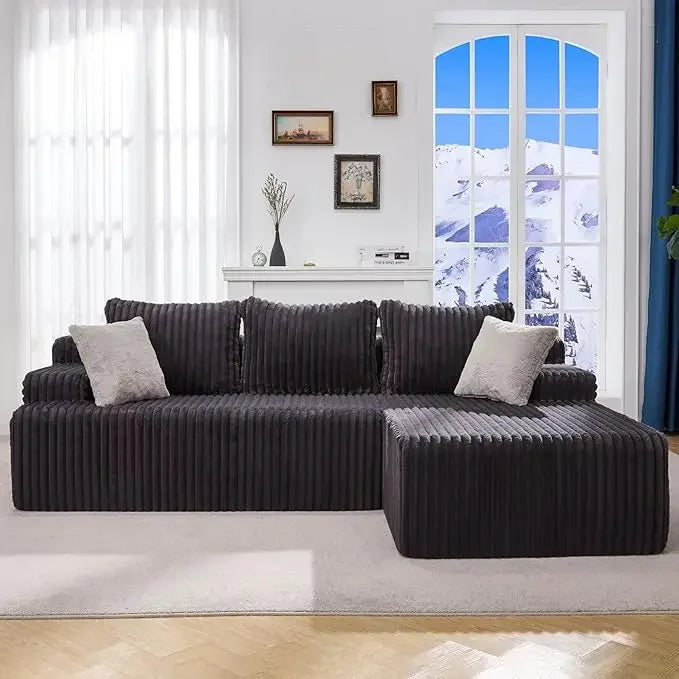 Cloud Modular Sectional Sofa With Memory Foam Chaise
