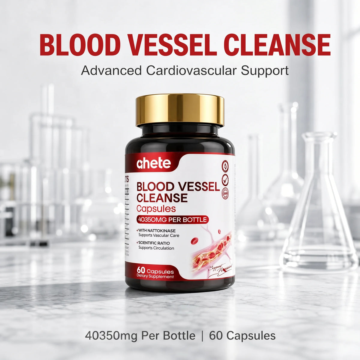 Ahete Blood Vessel Cleanse Capsules Jiabei Health Technology