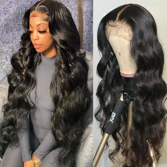 Abijale HD Transparent Lace Front Wig Frontal Body Wave