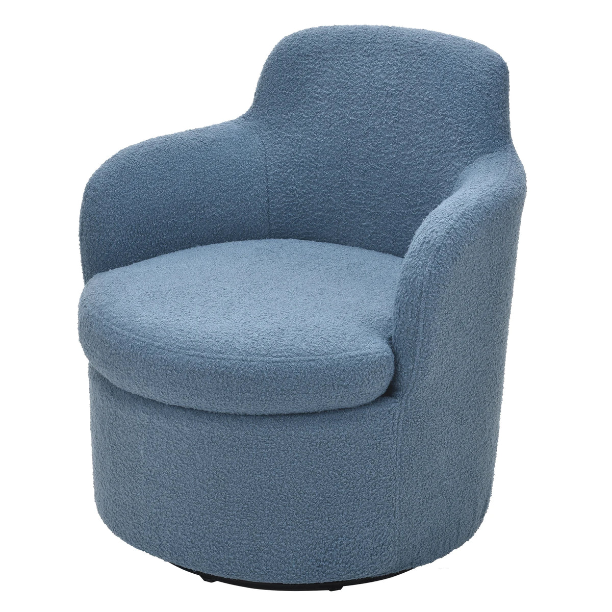 Someet Modern Round Swivel Barrel Chair Living Room