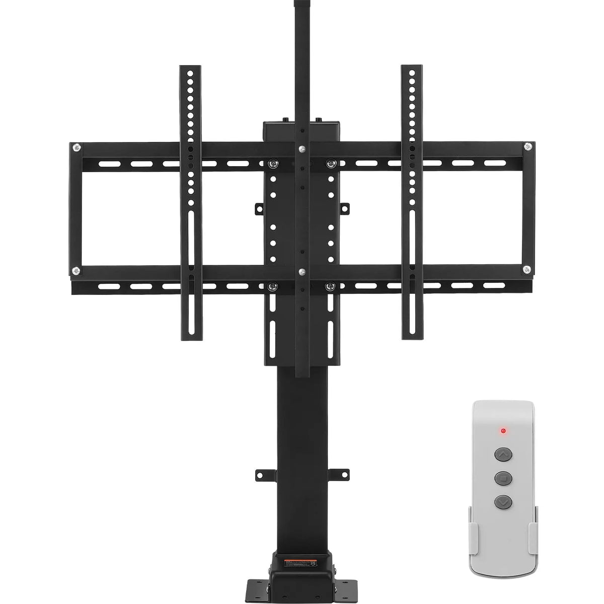 Motorized TV Lift Stroke Length 35 Inches Motorized TV Mount Fit for 32-65 Inch TV Lift with Remote Control Height Adjustable 28.7-64.2 Inch,Load Capacity 154 Lbs