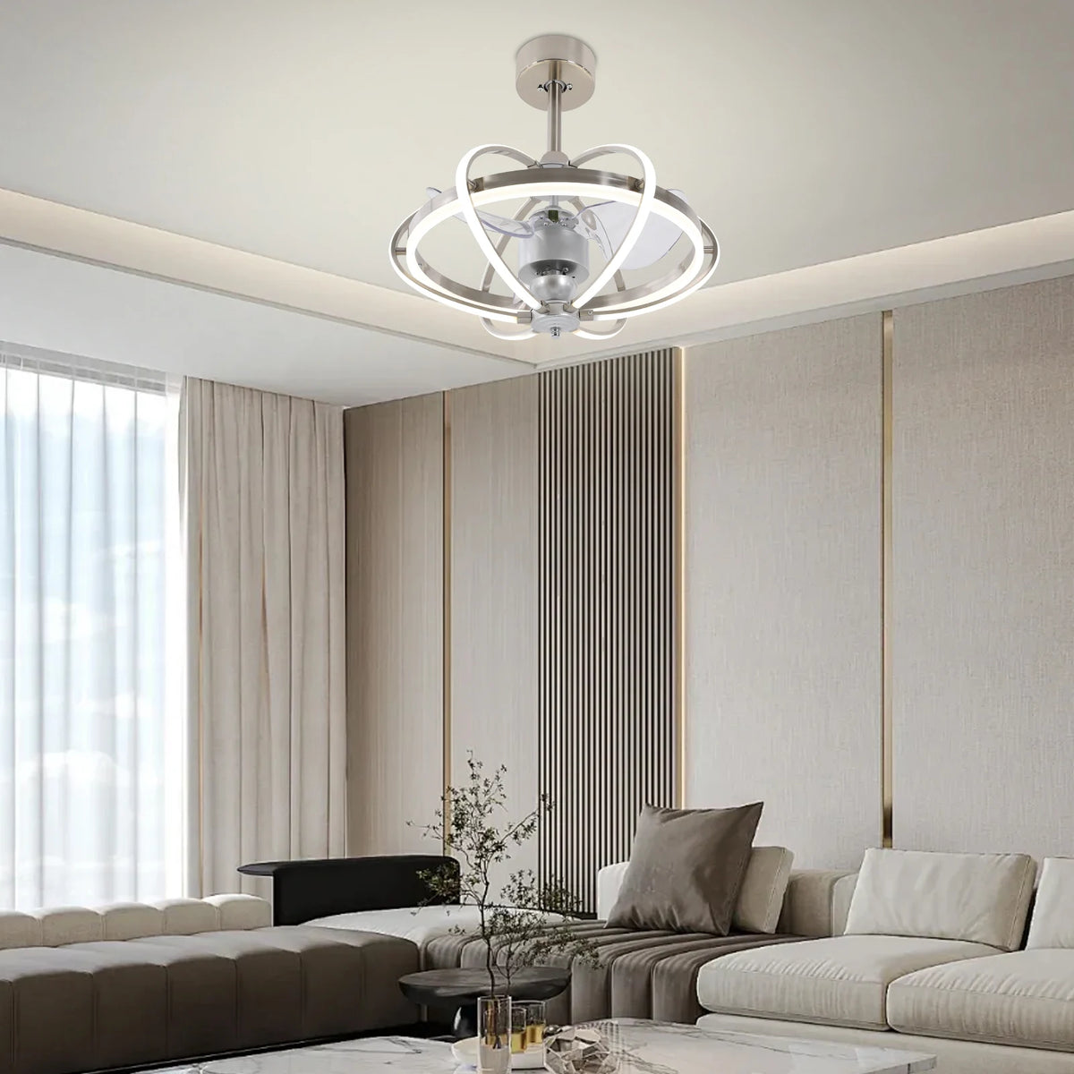 Bymaocar Bedroom Farmhouse Ceiling Fan With Remote And Light