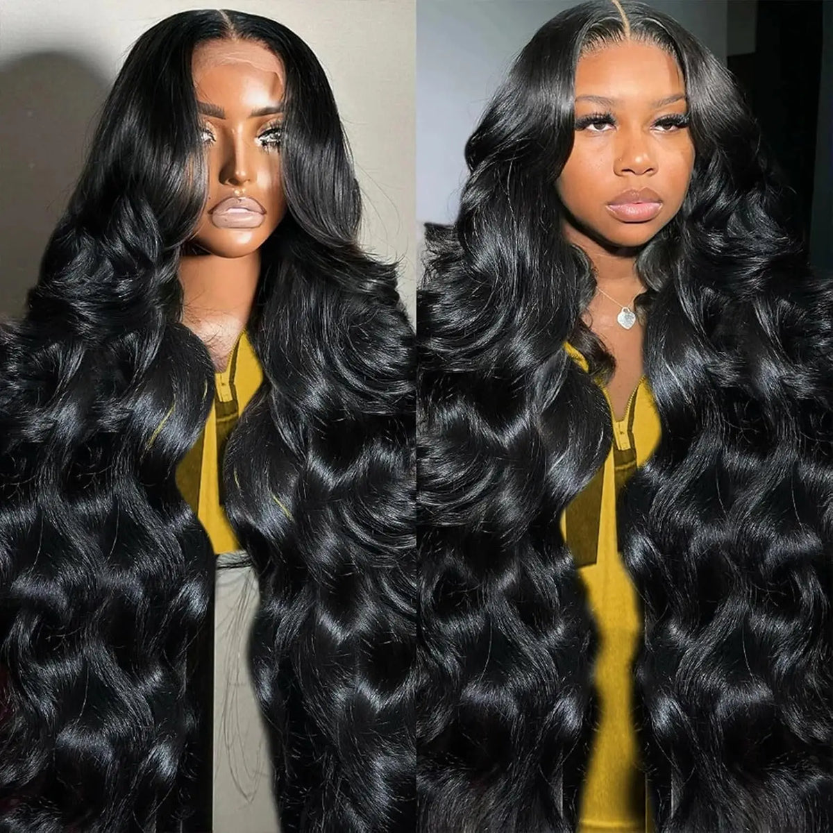 250 Density 40 Inches Loose Body Wave Human Hair Wigs 13x4 13x6 Transparent Lace Front Human Hair Wig Brazilian Lace Human Hair
