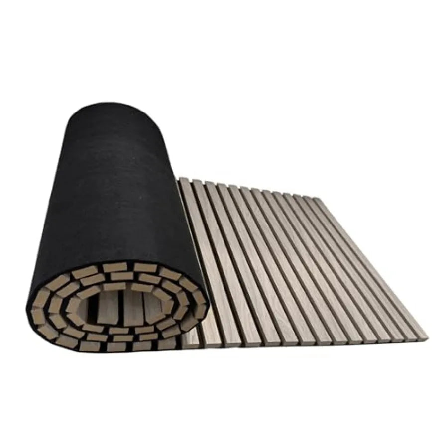 Acoustic Wood Wall Panels 3D Slat Walls For Interior