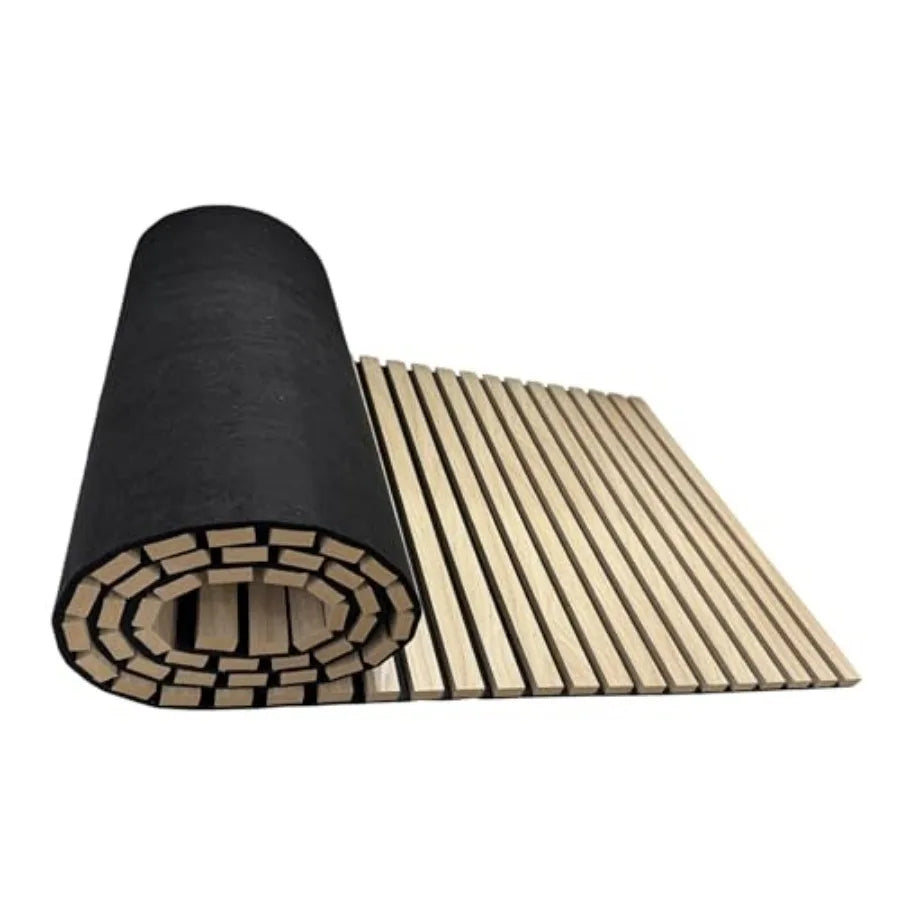 Acoustic Wood Wall Panels 3D Slat Walls For Interior
