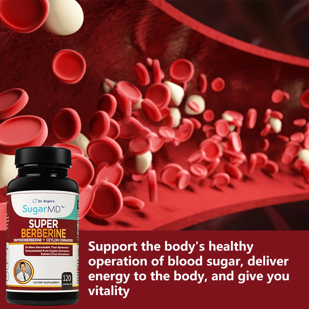 Kenofor Berberine Supplement With Ceylon Cinnamon Supports Skin Health