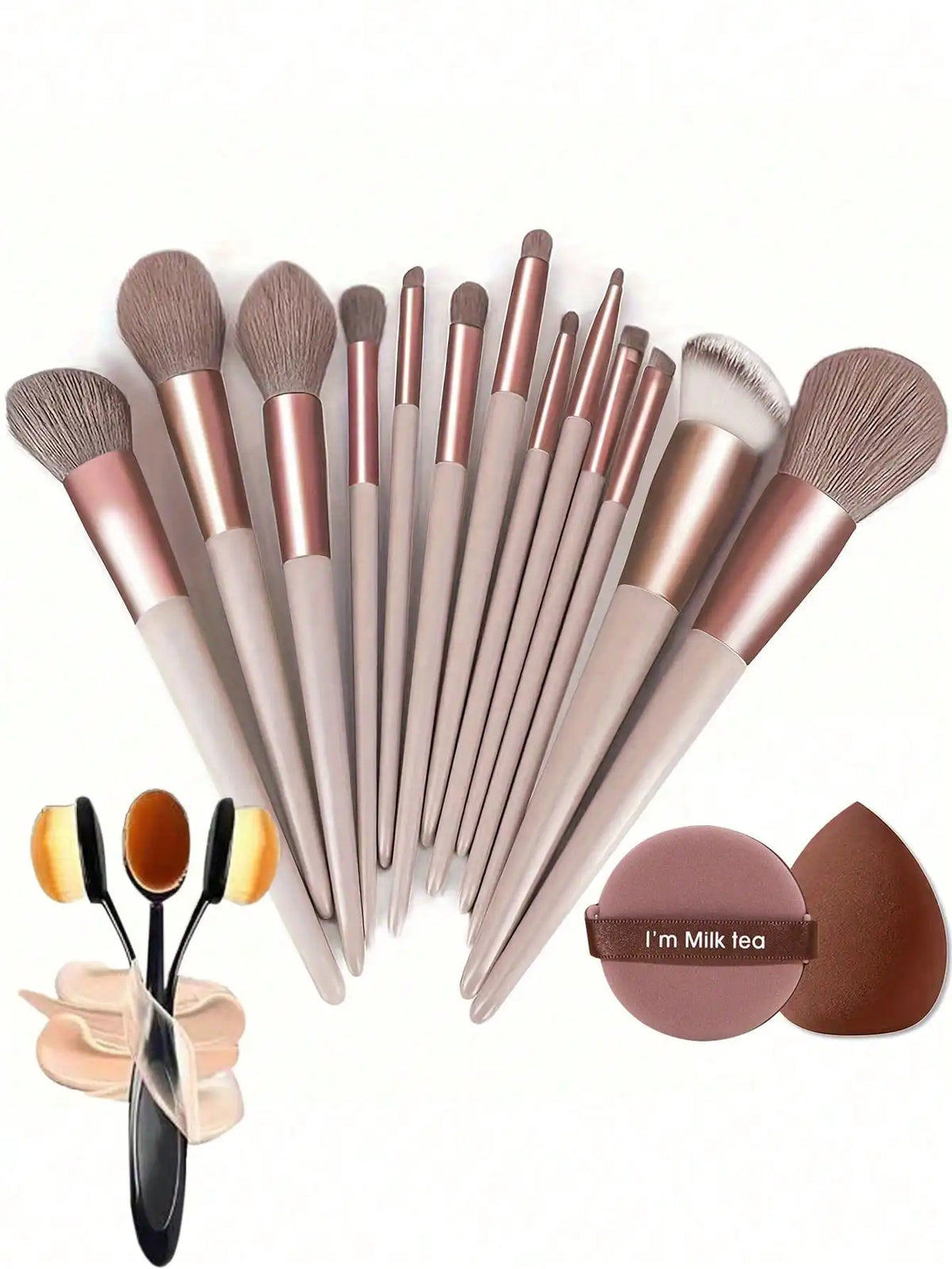Makeup Brush Set Soft Wool Hair Eye Shadow Brushes